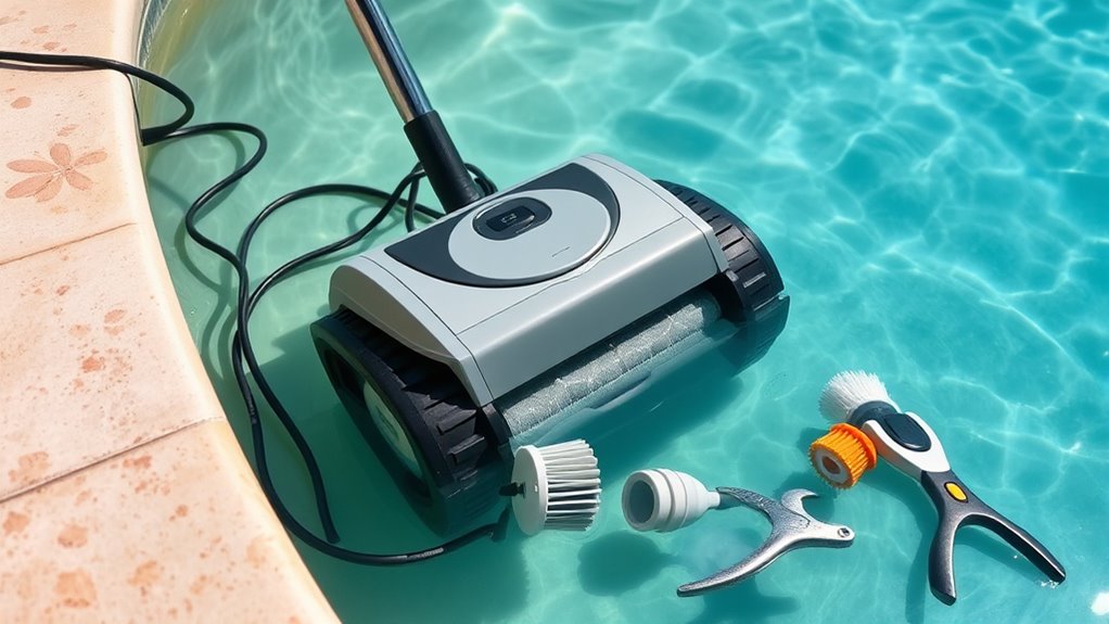 easy pool cleaner maintenance