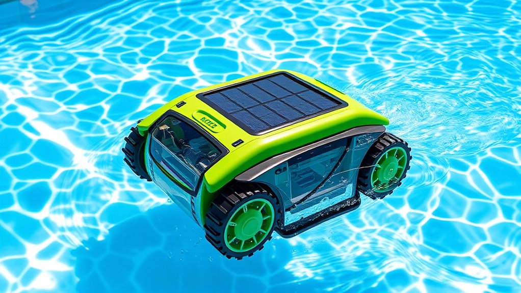 eco friendly solar pool cleaners