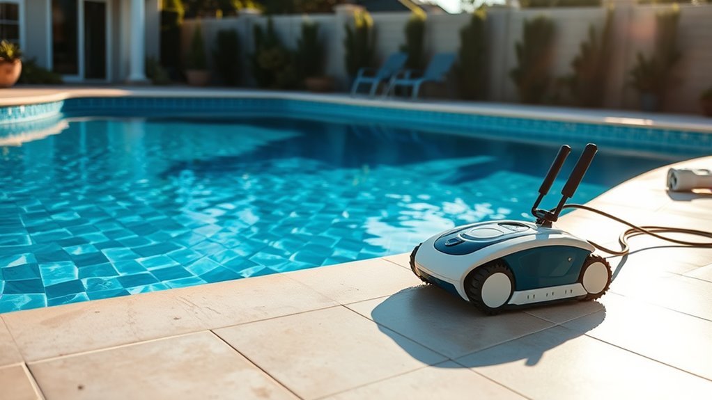 efficient low maintenance pool cleaning