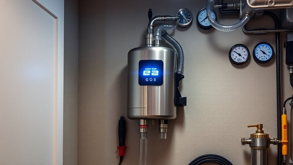 enhanced water pressure and flow