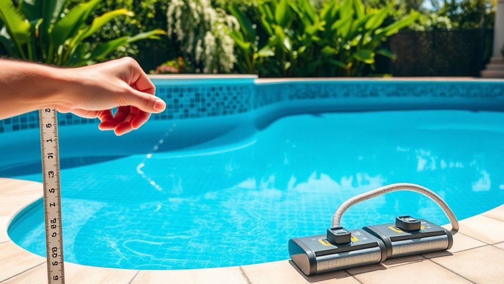evaluate pool size shape