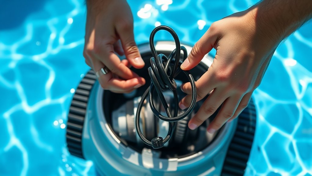 fixing pool cleaner issues