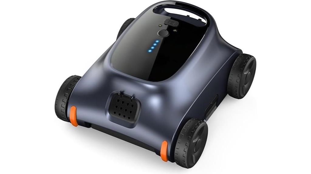 long battery powered pool cleaner