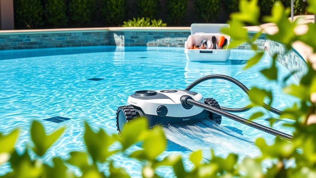 maintain pressure pool cleaner
