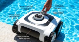 maintain proper pool suction
