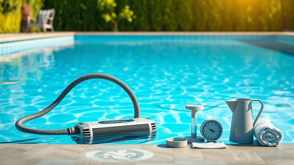 maintain proper water level