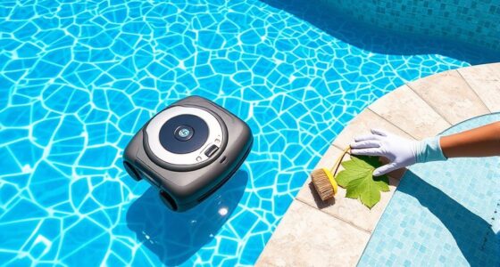 manual tasks in automated pool cleaning