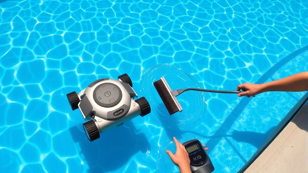 optimize pool maintenance weekly