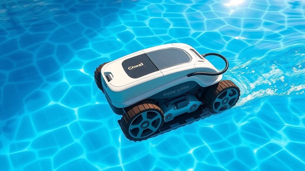 pool cleaner drive mechanism