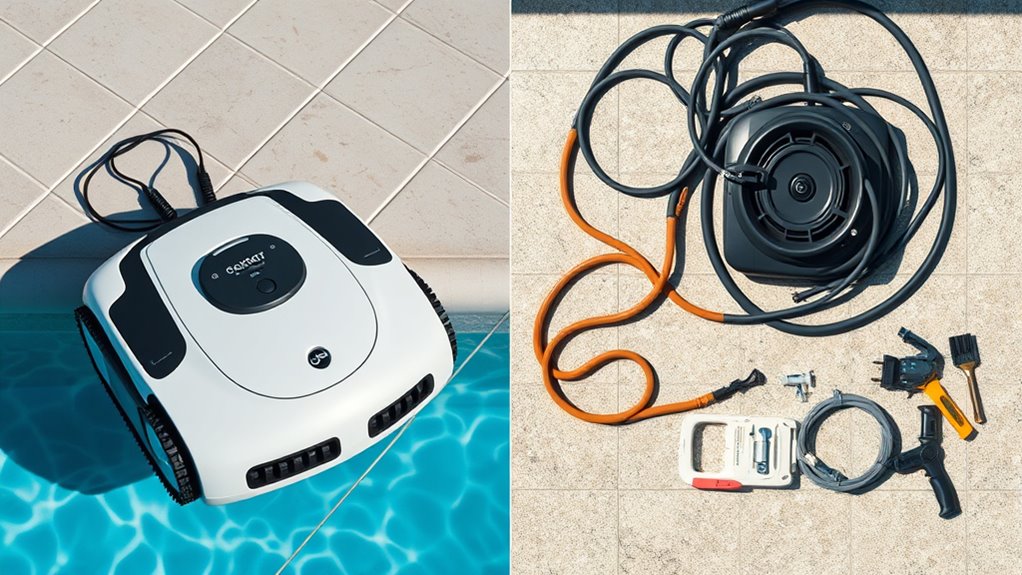 pool cleaner installation process