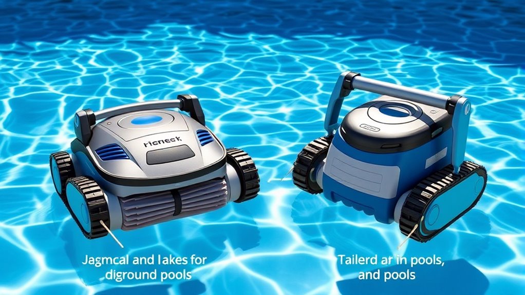 pool cleaner size compatibility