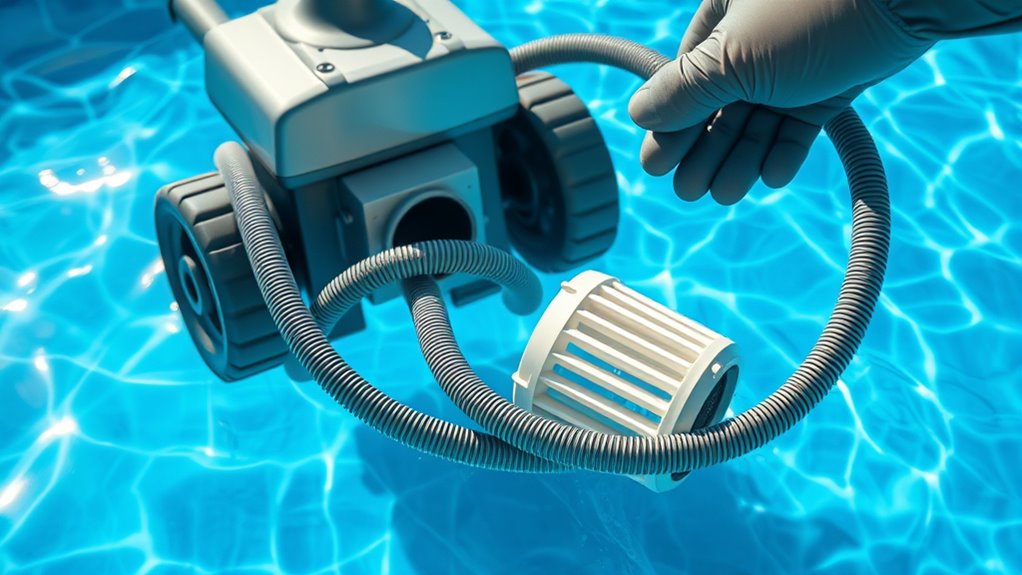 pool cleaner suction issues
