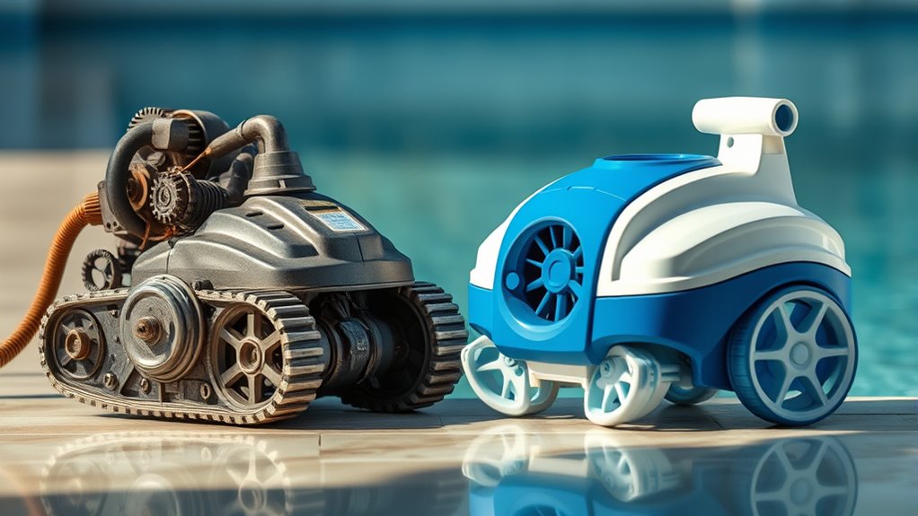pool cleaner technology development