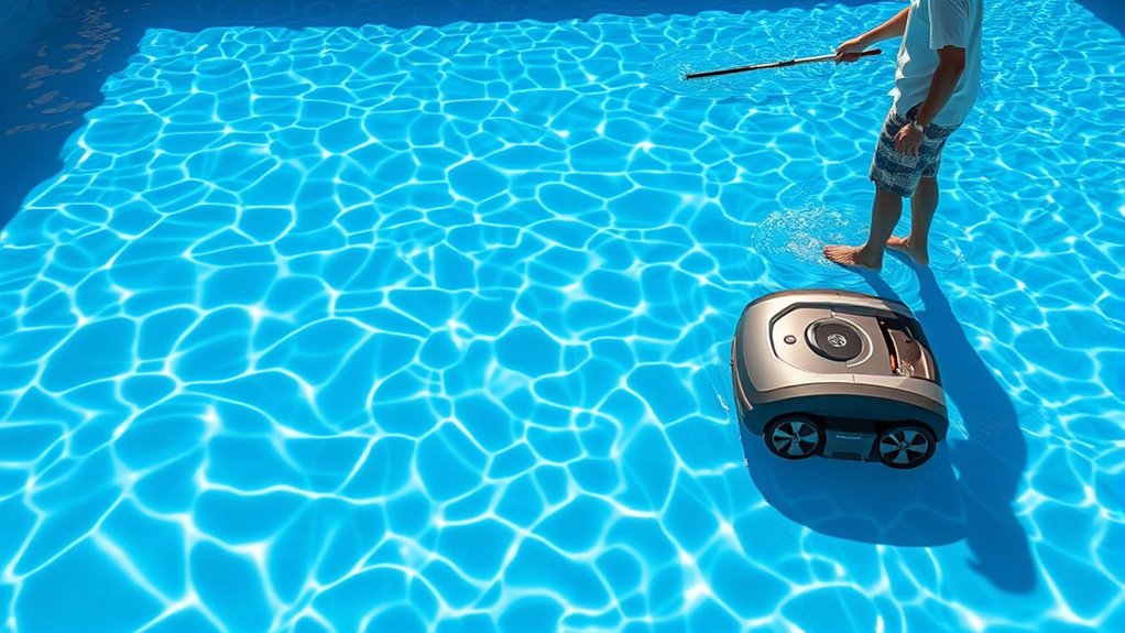 pool cleaning brush techniques