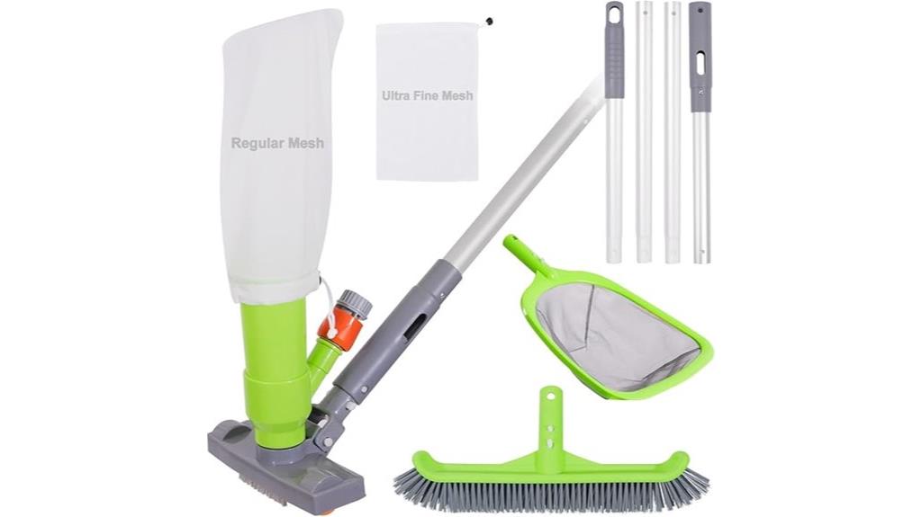 pool cleaning kit with spa jet