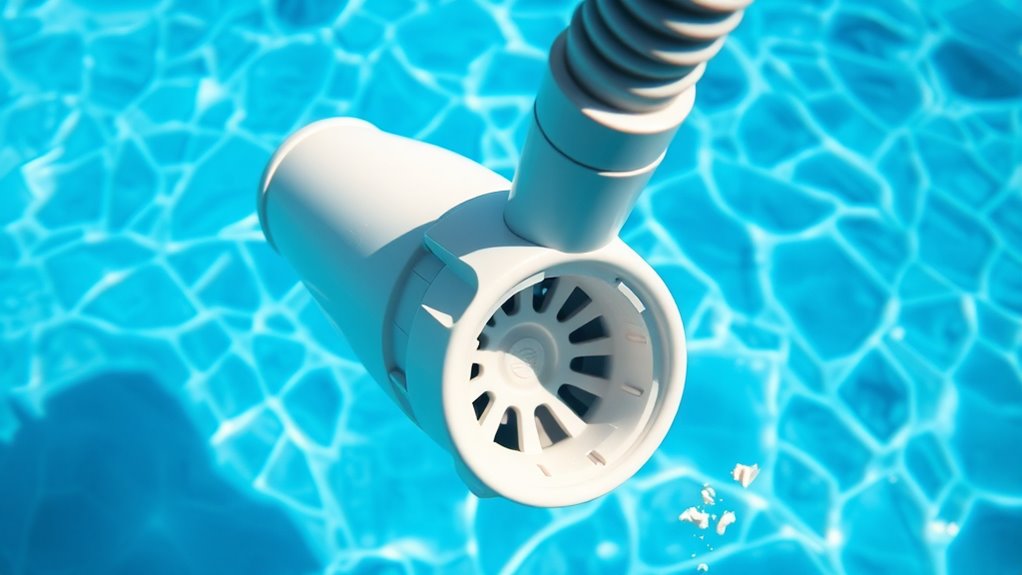 pool suction cleaner operation