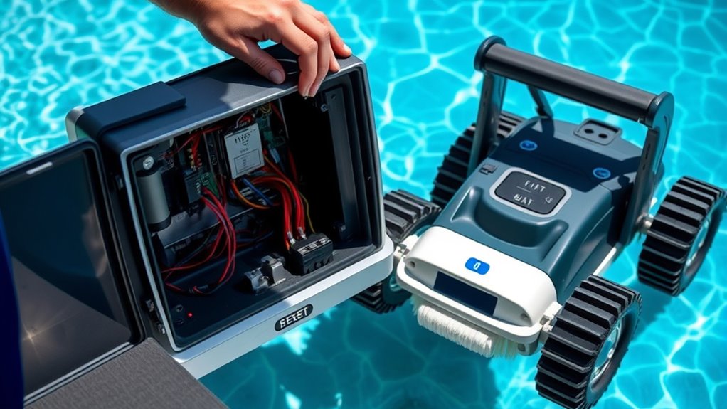 power cycle and reset connections