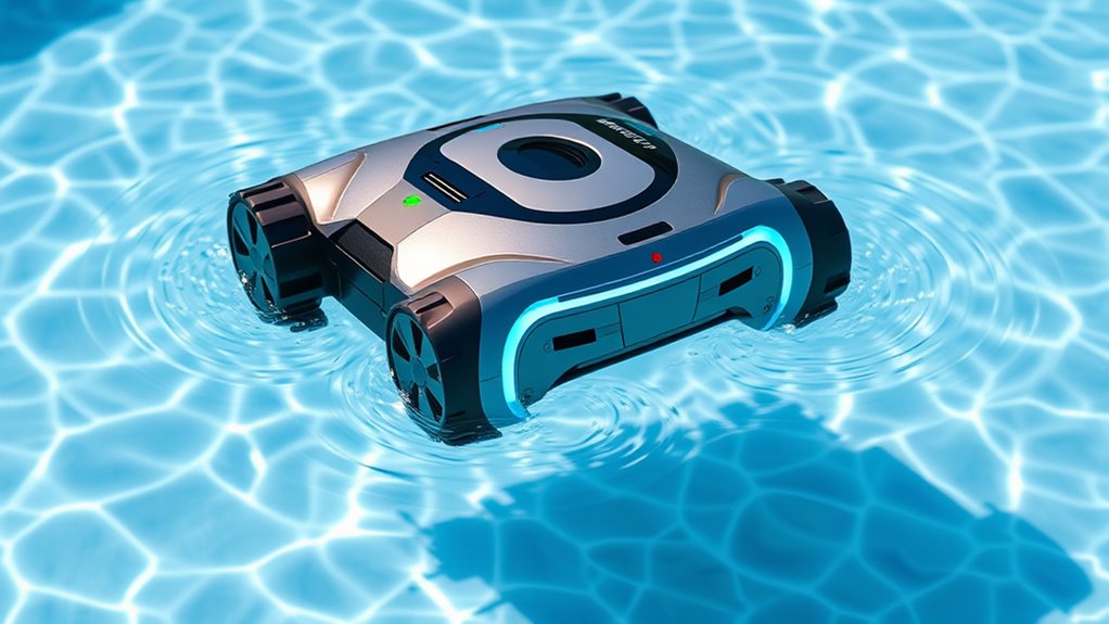 precise sensor driven cleaning