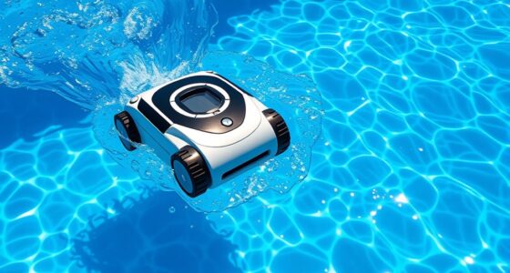 pressure impacts robotic cleaners