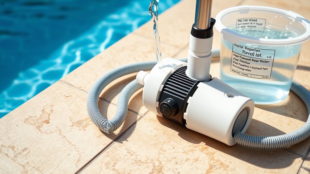 proper cleaner rinse storage