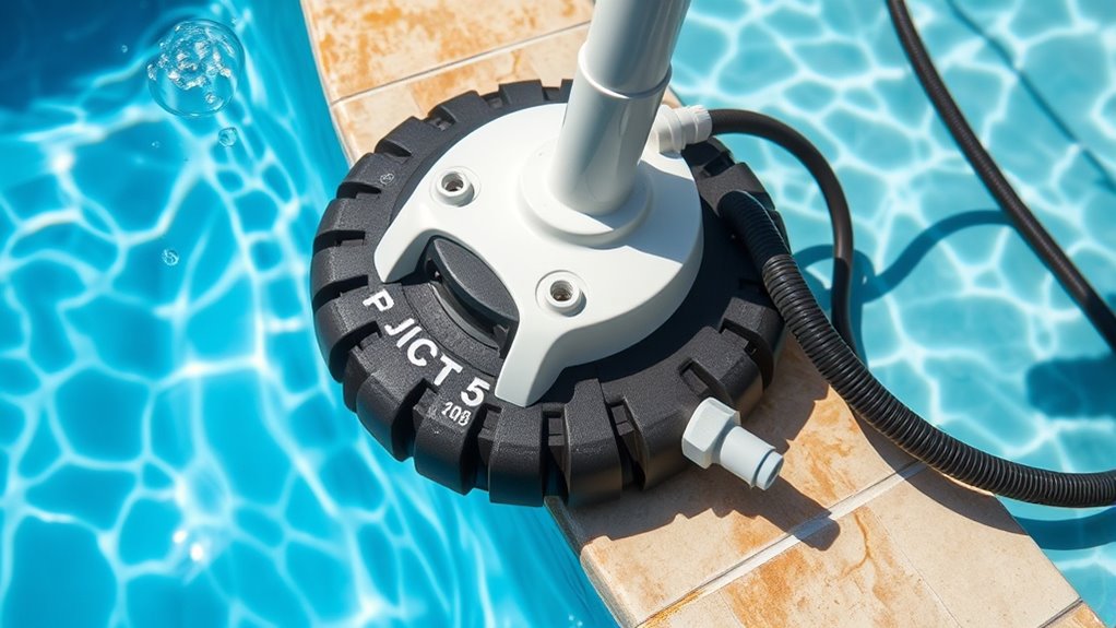 proper pool cleaner setup