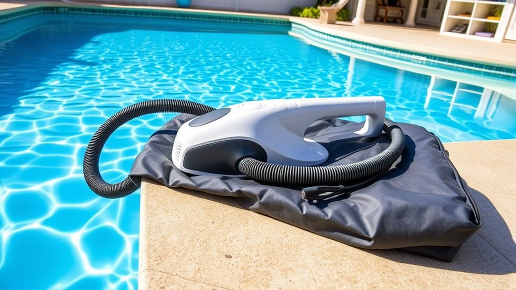 properly store pool cleaner