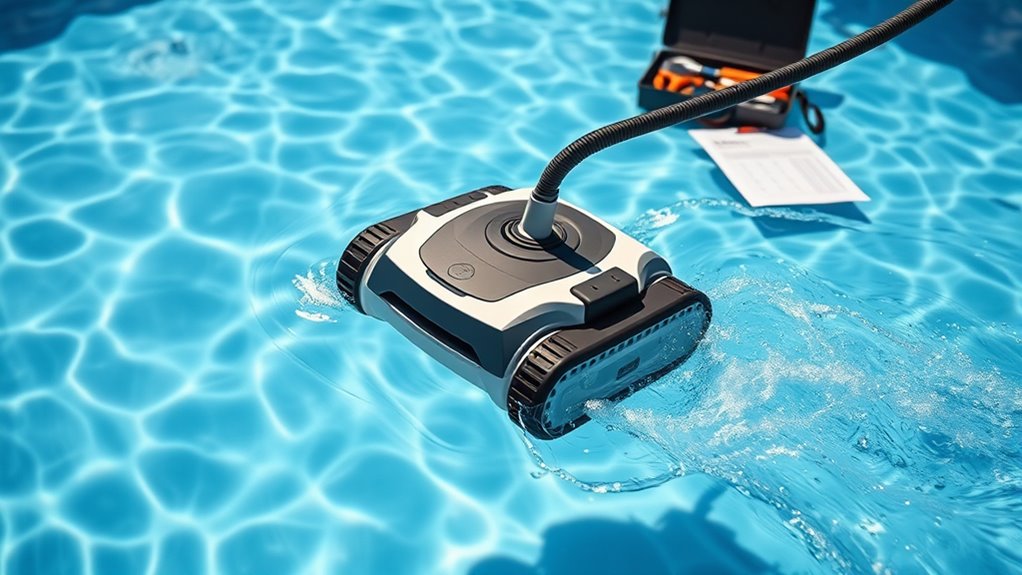 regular pool cleaner maintenance