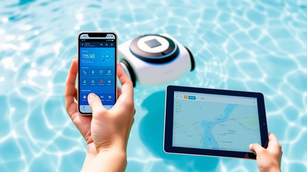 remote smartphone pool control