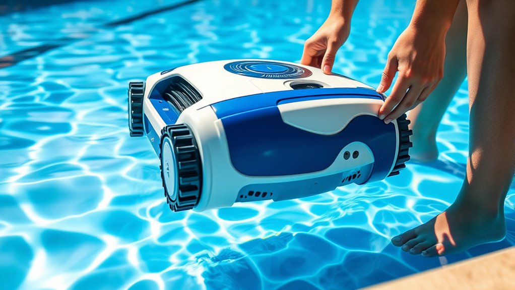 robot pool cleaner troubleshooting