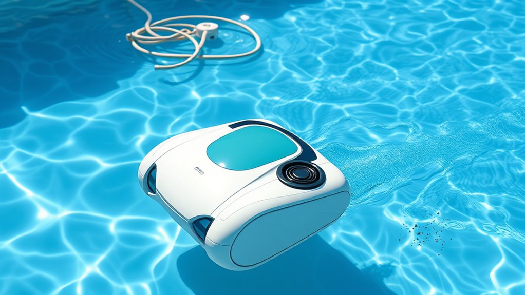 robotic pool cleaner limitations