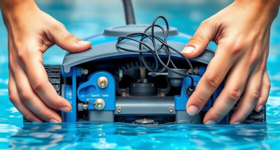 robotic pool cleaner maintenance