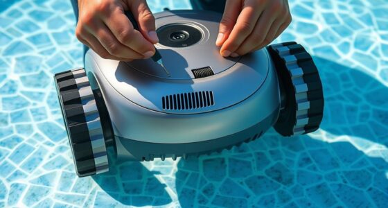 robotic pool cleaner upkeep