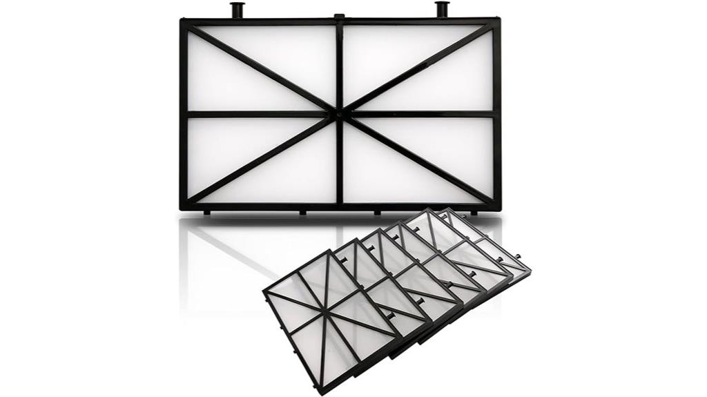 six pack robotic filter replacements