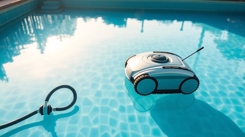 smart automated pool cleaning