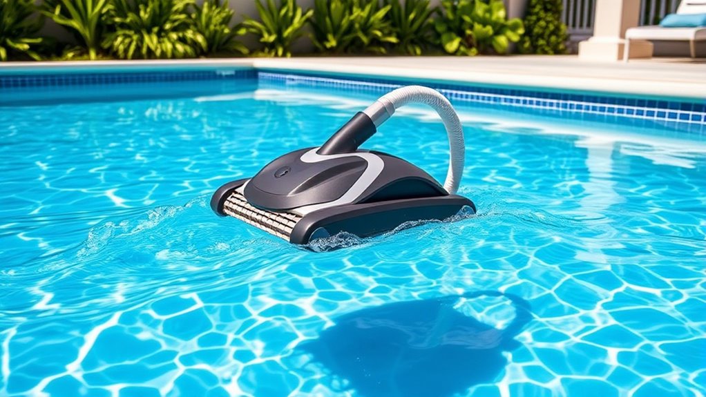 suction cleaner for standard pools