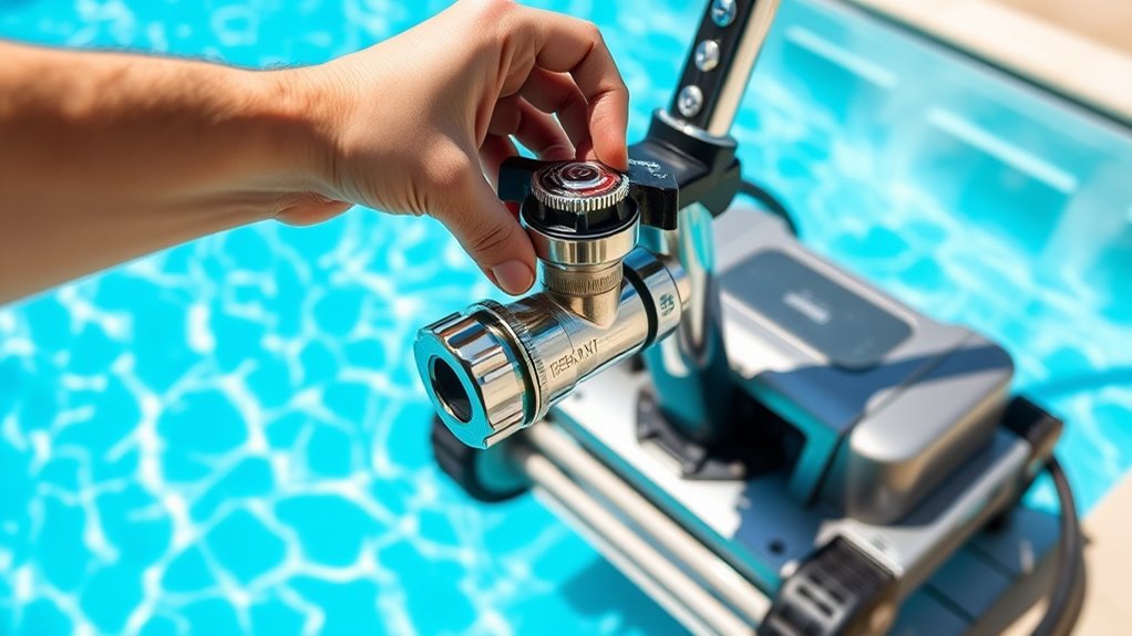 switch to pressure pool cleaner