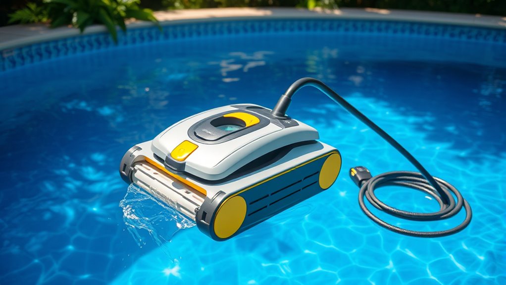 top above ground pool cleaners