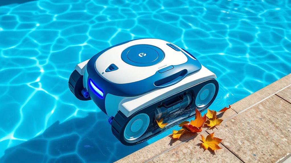 top robotic leaf pool cleaners