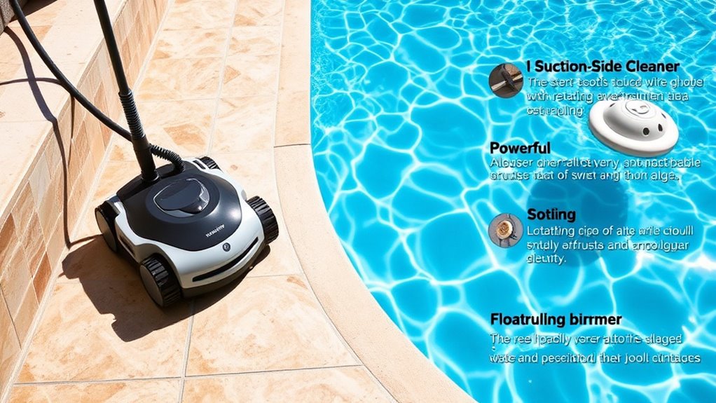 types of pool cleaners