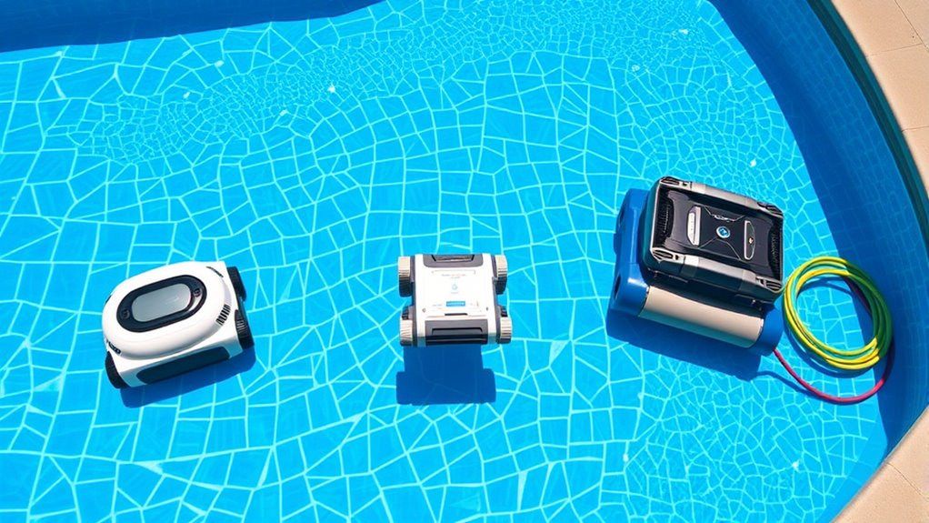 types of pool cleaners