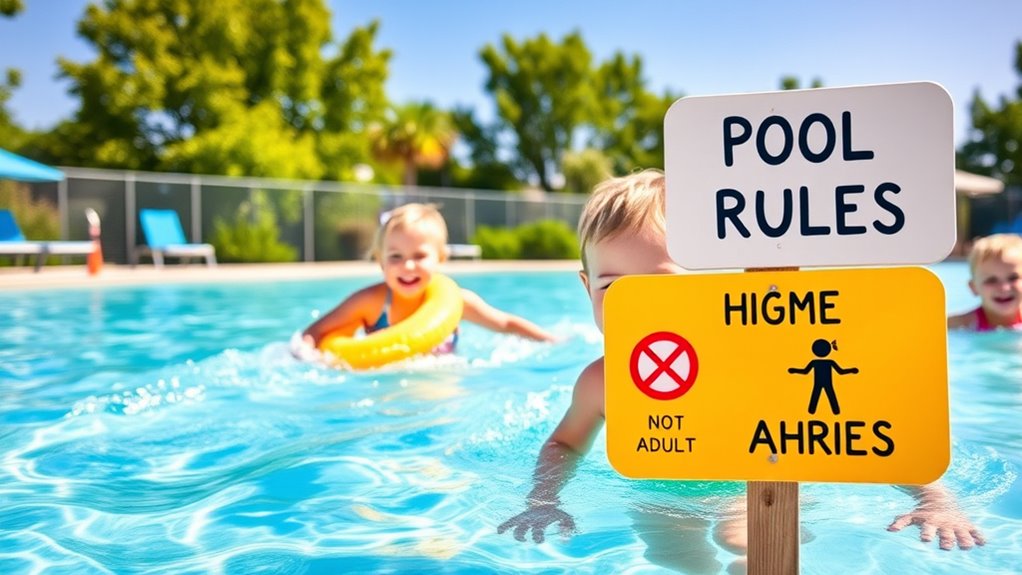 always swim with supervision
