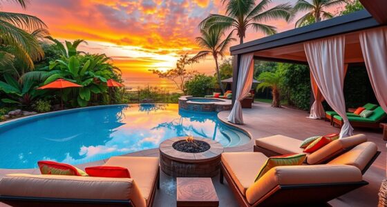 backyard resort pool experience
