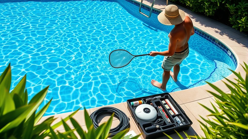 diy pool maintenance essentials