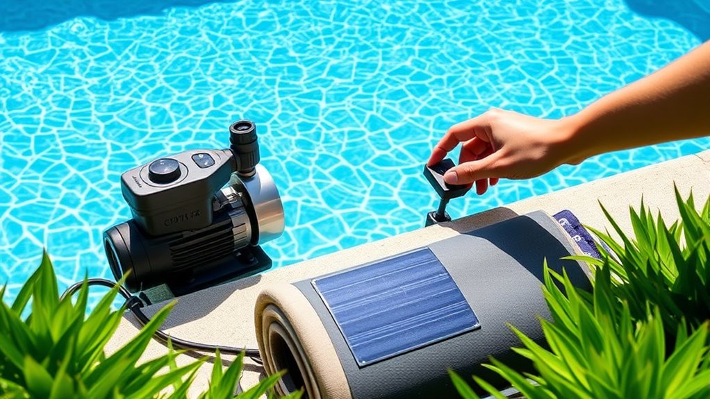 energy saving pool maintenance tips
