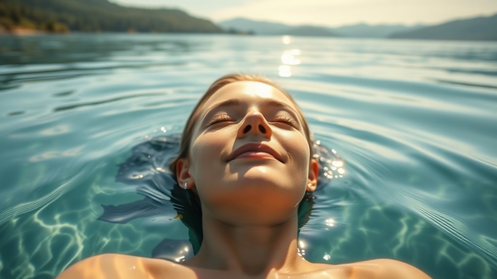 floating promotes deep relaxation