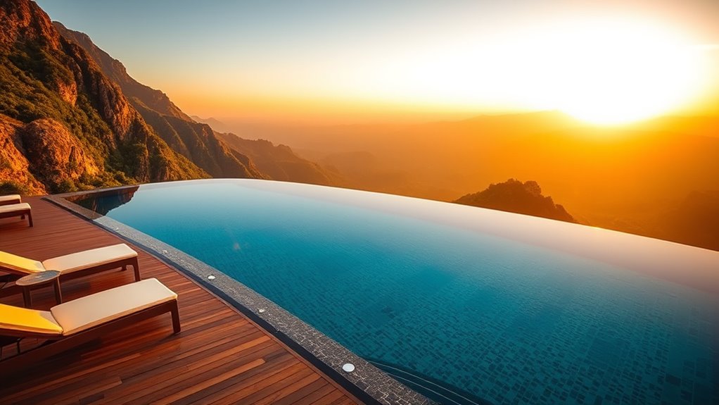 luxury infinity pool designs