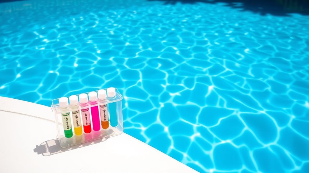 maintain safe pool chemistry