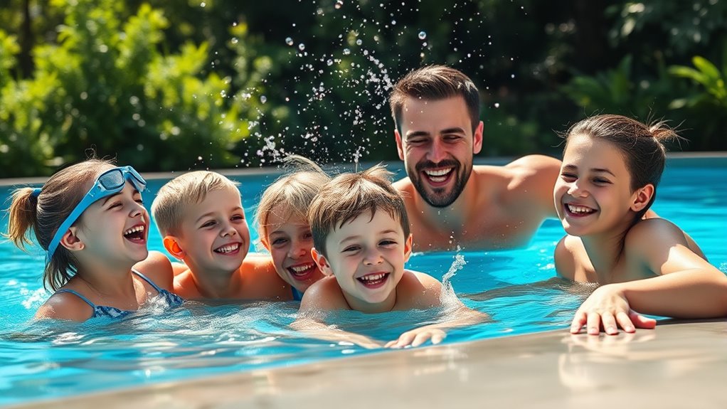 pool safety and family fun