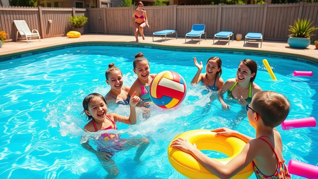 pool safety and fun