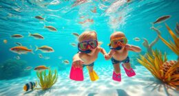 pool snorkeling for kids